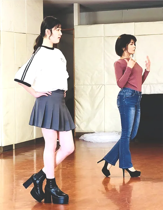 プライベートウォーキングレッスン風景